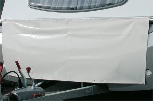 Winterschutzplane für Bugklappe