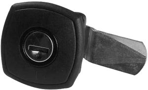 STS-Klappenschloss quadratisch mit Verdrehschutz