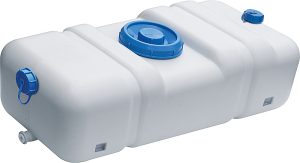 Réservoir d'eau 70L 94x37x26cm gris