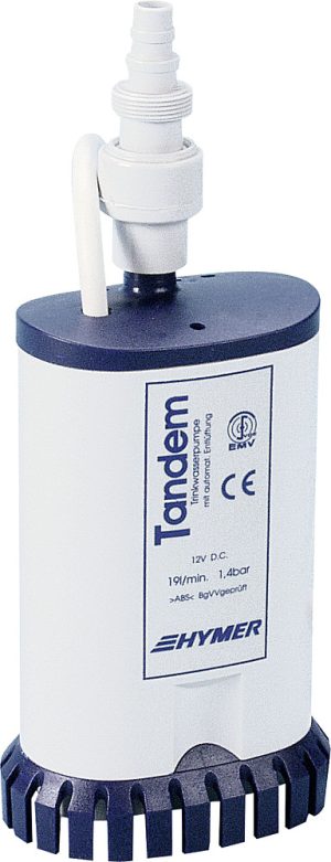 Hochleistungs-Tandem Tauchpumpe Reich 19 I / min. 1,4 bar / 4,6 A Speziell für Hymer