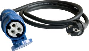 Connecteur CEE vers prise Schuko