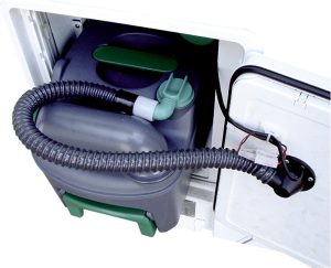 Toilettenentlüftung Türvariante für Thetford C 500