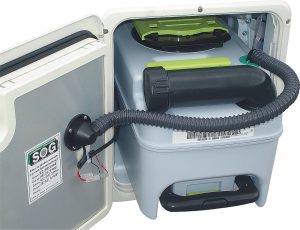 Toilettenentlüftung SOG 3000 A - Dometic 3000 / 4000er Serie 12 V , Dachvariante