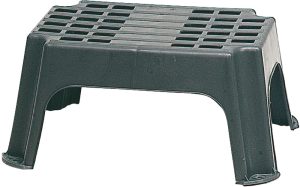 Trittstufe FIAMMA Step aus Kunststoff 50 x 23 x 40 cm Traglast 150 kg Farbe grau