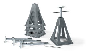 Stützbock FIAMMA Kunststoff Jacks 4 Stück Fb. grau