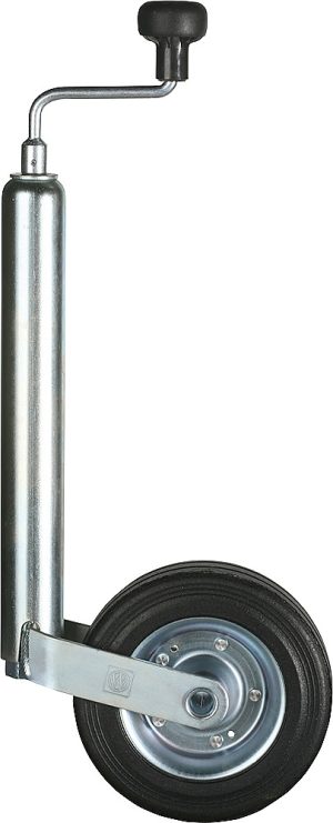 Deichselstützrad Winterhoff ST 48 - 200 VB Vollgummi Blechfelge