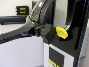 Diebstahlsicherungskit Emuk für alle Spezialspiegel Inhalt 2 Stück