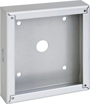 Boîtier en saillie argente