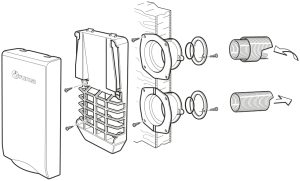 Kit cheminée latérale S 2200