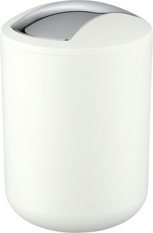 Schwingdeckeleimer WENKO Brasil S, Farbe weiß