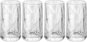 Schnapsglas koziol CLUB No. 7 Superglas 20 ml/40 ml, 4er-Set Farbe crystal clear