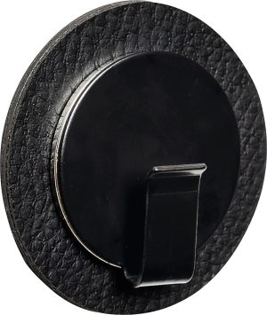 Magnet-Haken silwy CLEVER BLACK Fb. schwarz inkl Metall-Nano-Gel-Pad BLACK