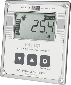 Afficheur solaire Büttner MT III pour régulateur solaire gris clair