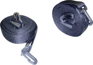 Spanngurt-Set Hindermann mit Haken Länge 1 x 2,40 m, 1 x 5,0 m Inhalt 2 Stück