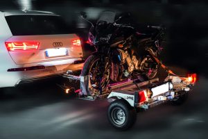 Motorradanhänger / Quertransport