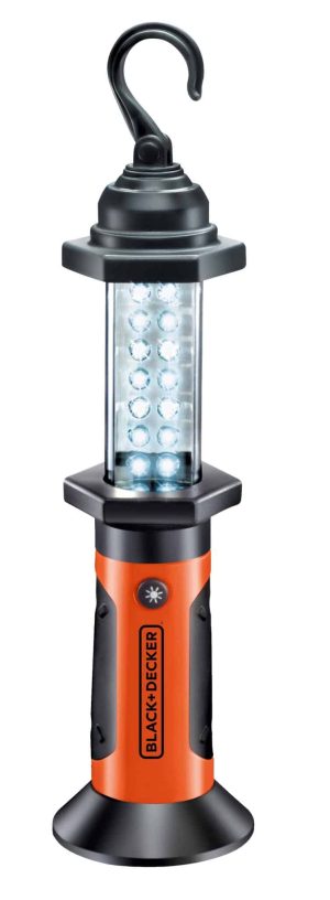 Drehbare Lampe mit Haken Black & Decker 14 LED
