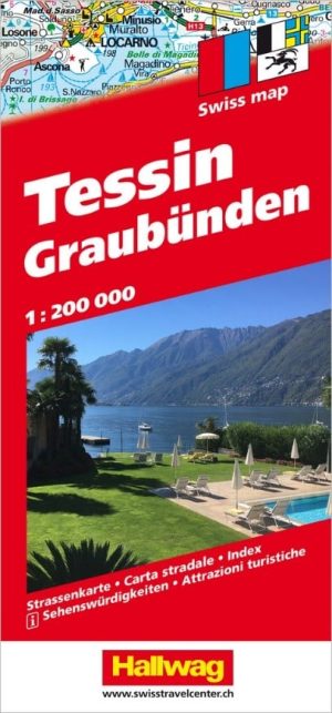 Tessin und Graubünden 1:200 000