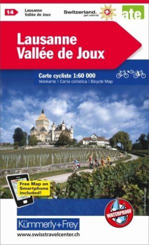 Velokarte - Lausanne - Vallée de Joux