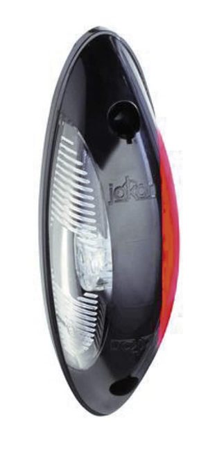 LED-Umrissleuchte Jokon SPL 2011 seitlich Farbe rot / weiß