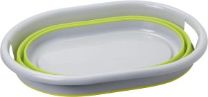 Wäschekorb BRUNNER Lotus Fold-Away 36 l Fb. grün/ grau