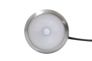 Projo LED saillie Jamara-LED 12 V 3000 k, argenté