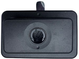 Serrure à compression Quadro prise HSC pour les loisirs, noir