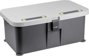 Boxstep BRUNNER Caravantrittstufe mit Stauraum Farbe grau