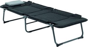 Feldbett Pardelas schwarz