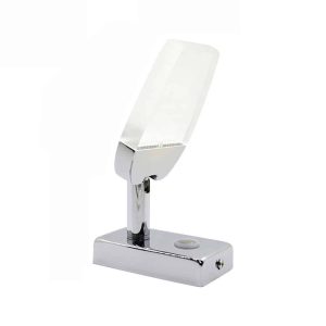 LED Leseleuchte Jamara-LED mit Dimmschalter 12V 2W 3000k Farbe: silber