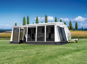 Seitenwand WIGO Rolli Plus MODUL- Basic Tiefe 300 cm