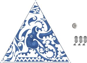 Sonnensegel Zip Canvas, Neuseeland Design