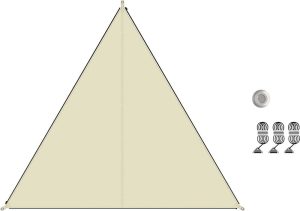 Sonnensegel TC Zip-Canvas Single