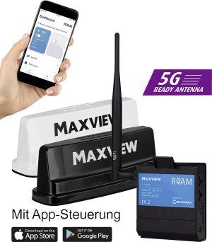 LTE Antenne und Router, Roam Campervan