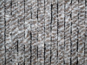 Superflausch-Türvorhang weiß/silber/braun