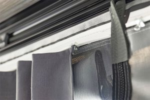 Curtains Kit, dark grey