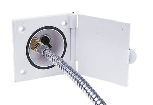 Prise d'eau avec flexible et ensemble de douche