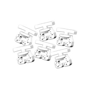 Feststeller zu T-Schiene weiß, 6 Stück