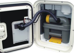 Toilettenentlüftung SOG Typ A - Thetford C2 / 3 / 4 Farbe weiß