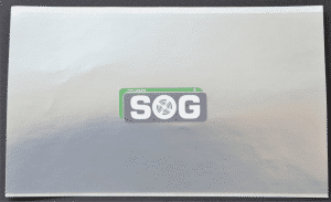 Klebefolie SOG Farbe grau für Zweitcassette Typ D Thetford C400