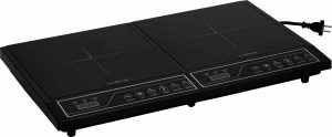 Induktionsplatte BRUNNER Hot Point Induction Double Farbe schwarz