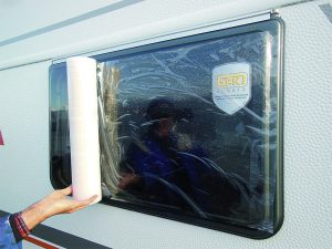 Fenster Schutzfolie HINDERMANN Rolle 50 cm x 30 m _B x L_