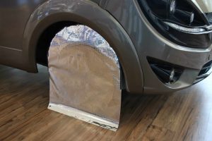 Radschutzhülle Reflex mit Sonnenreflexion