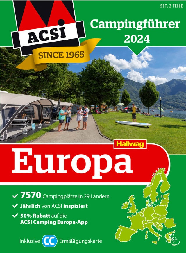 ACSI Campingführer Europa 2024 - Bantam-Camping AG