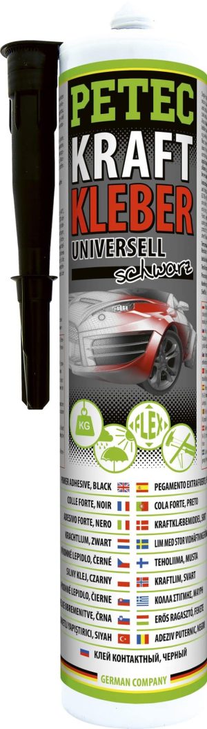 Montagekleber Petec Kleben & Dichten, Farbe weiß, Inhalt 290 ml
