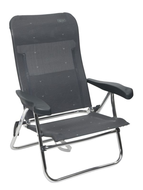 Strandstuhl CR AL-205/40, dunkelgrau
