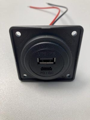 Prise de charge  Integro  12 V USB A+C mit Power Delivery, 30W