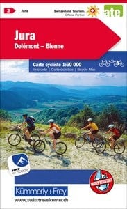 Radfahrerkarte Jura Nr. 3