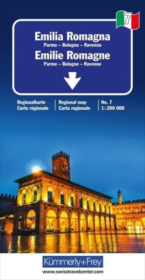 Regionalstraßenkarte Nr. 7 – Emilia-Romagna
