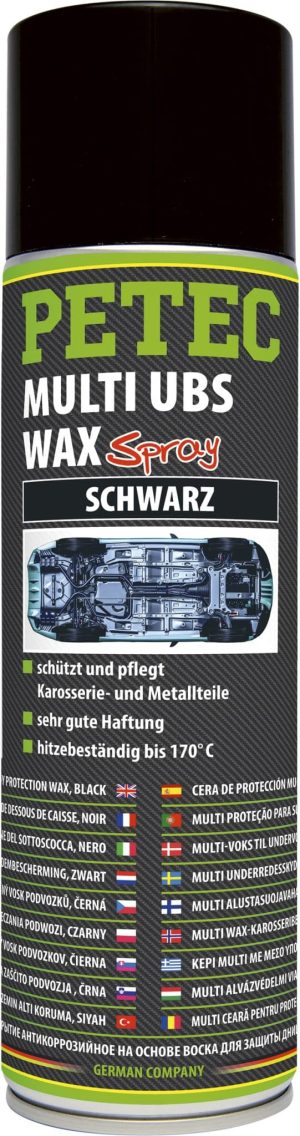 Multi UBS-Wachs Petec Farbe schwarz, Inhalt 500 ml