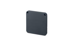 Plaque de base module pour trappe d'alimentation couleur noire